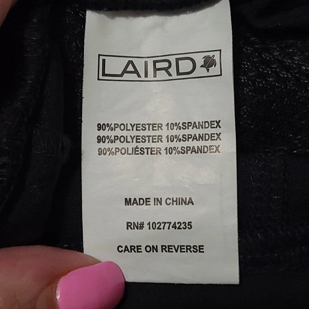 Laird Women's Pro Performance Shorts‎ Small Black Drawstring Pockets Activewear